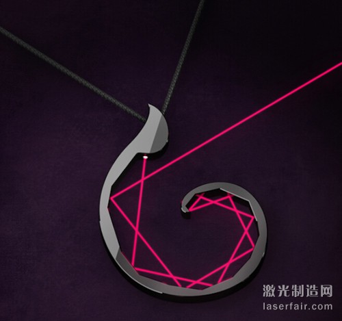 利用反射的时尚激光灯(图片源自Behance)