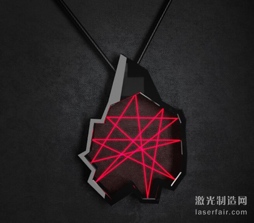 利用反射的时尚激光灯(图片源自Behance)