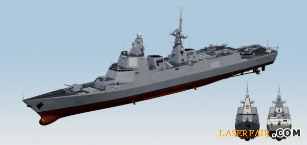 055型驱逐舰（示意图）