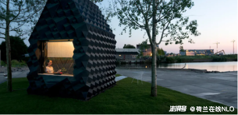 3D打印迷你城市生活小屋，图片：Dezeen