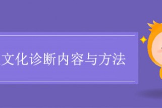 企业文化诊断内容与方法