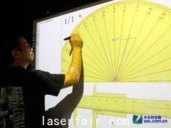 宽屏互动短焦 明基LW61ST激光投影首测